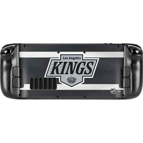 NHL Los Angeles Kings Jersey Steam Deck Handheld Gaming Computer OLED Skin