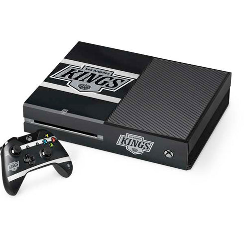 NHL Los Angeles Kings Jersey Xbox One Console and Controller Bundle Skin