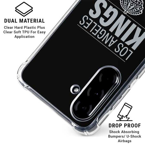NHL Los Angeles Kings Lineup Galaxy A36 5G Clear Case