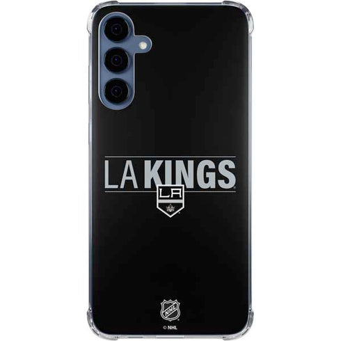 NHL Los Angeles Kings Lineup Galaxy A55 5G Clear Case