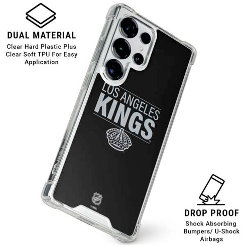 NHL Los Angeles Kings Lineup Galaxy S25 Ultra Clear Case