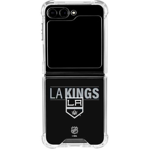 NHL Los Angeles Kings Lineup Galaxy Z Flip6 Clear Case