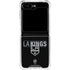 NHL Los Angeles Kings Lineup Galaxy Z Flip6 Clear Case