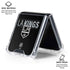 NHL Los Angeles Kings Lineup Galaxy Z Flip6 Clear Case