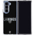 NHL Los Angeles Kings Lineup Galaxy Z Fold5 5G Clear Case