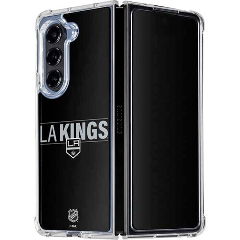 NHL Los Angeles Kings Lineup Galaxy Z Fold5 5G Clear Case