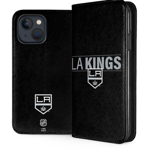 NHL Los Angeles Kings Lineup iPhone 15 Plus Folio Case