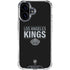 NHL Los Angeles Kings Lineup iPhone 16 Clear Case