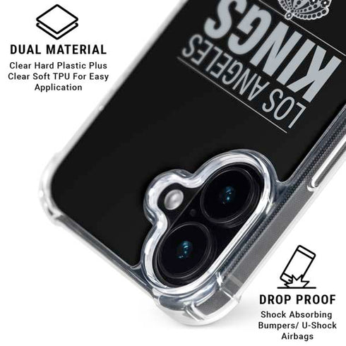 NHL Los Angeles Kings Lineup iPhone 16 Plus MagSafe Case