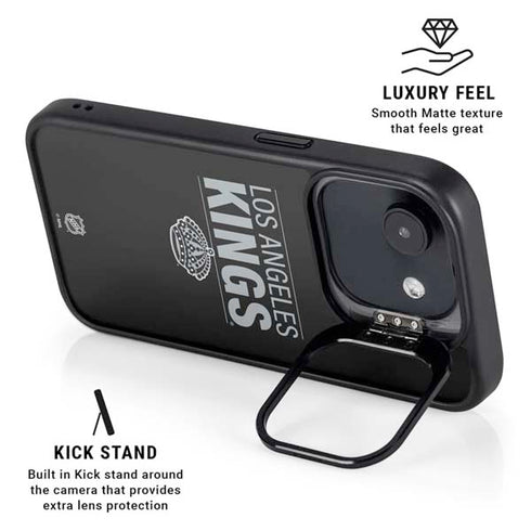 NHL Los Angeles Kings Lineup iPhone 16e Kickstand Case