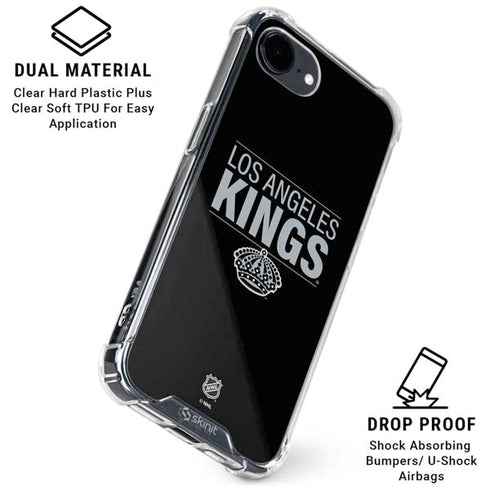 NHL Los Angeles Kings Lineup iPhone 16e Clear Case