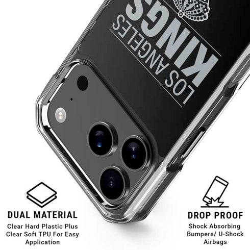 NHL Los Angeles Kings Lineup iPhone 18 Pro Clear Case