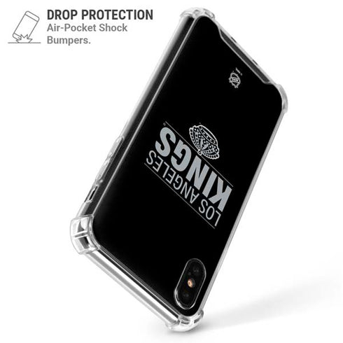 NHL Los Angeles Kings Lineup iPhone X/XS Clear Case
