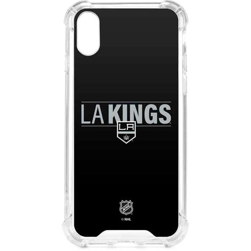 NHL Los Angeles Kings Lineup iPhone XS Clear Case