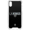 NHL Los Angeles Kings Lineup iPhone XS Clear Case