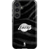 NBA Los Angeles Lakers Black Animal Print Galaxy S25 Plus Impact Case