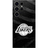 NBA Los Angeles Lakers Black Animal Print Galaxy S25 Ultra Skin