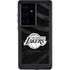 NBA Los Angeles Lakers Black Animal Print Galaxy S24 Ultra Waterproof Case