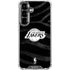 NBA Los Angeles Lakers Black Animal Print Galaxy S26 Clear Case