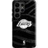 NBA Los Angeles Lakers Black Animal Print Galaxy S26 Ultra Impact Case