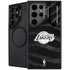 NBA Los Angeles Lakers Black Animal Print Galaxy S26 Ultra Kickstand Case