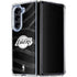 NBA Los Angeles Lakers Black Animal Print Galaxy Z Fold5 5G Clear Case