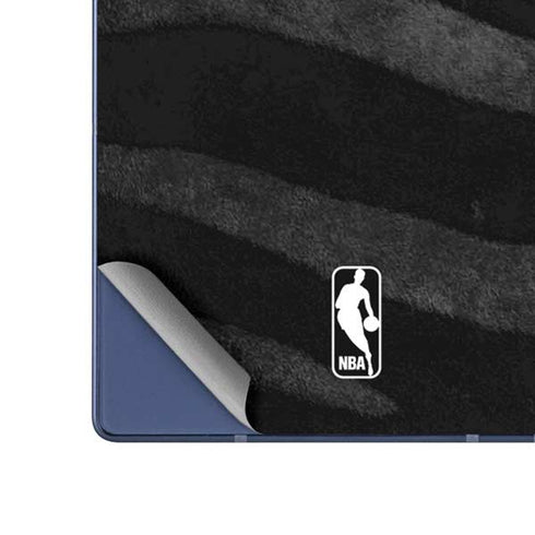 NBA Los Angeles Lakers Black Animal Print Galaxy Z Fold6 Skin
