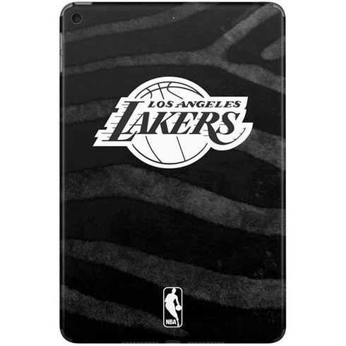 NBA Los Angeles Lakers Black Animal Print iPad Skins