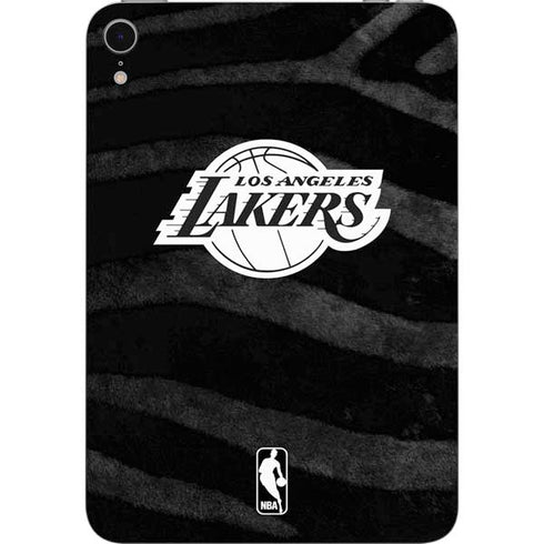 NBA Los Angeles Lakers Black Animal Print Apple iPad Mini Skin