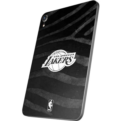 NBA Los Angeles Lakers Black Animal Print Apple iPad Mini Skin
