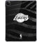 NBA Los Angeles Lakers Black Animal Print iPad Pro 11in (2024) Clear Case