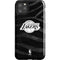 NBA Los Angeles Lakers Black Animal Print iPhone Cases
