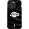 NBA Los Angeles Lakers Black Animal Print iPhone 15 Pro Impact Case