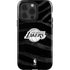 NBA Los Angeles Lakers Black Animal Print iPhone 15 Pro Impact Case