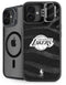 NBA Los Angeles Lakers Black Animal Print iPhone 16 Plus Kickstand Case