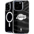 NBA Los Angeles Lakers Black Animal Print iPhone 16 Pro Max MagSafe Case