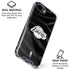 NBA Los Angeles Lakers Black Animal Print iPhone 16e Clear Case