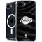 NBA Los Angeles Lakers Black Animal Print iPhone 16e MagSafe Case