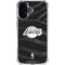 NBA Los Angeles Lakers Black Animal Print iPhone 17 Clear Case