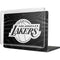 NBA Los Angeles Lakers Black Animal Print MacBook Cases
