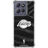 NBA Los Angeles Lakers Black Animal Print Moto G 5G (2025) Clear Case