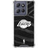 NBA Los Angeles Lakers Black Animal Print Moto G Stylus 5G (2025) Clear Case
