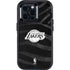 NBA Los Angeles Lakers Black Animal Print Otterbox Defender iPhone Skin