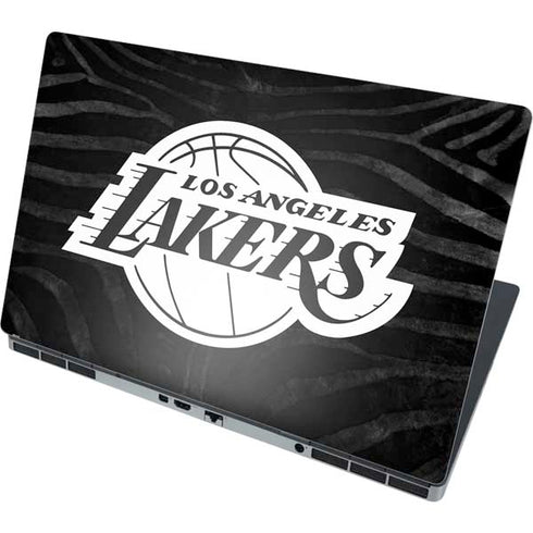 NBA Los Angeles Lakers Black Animal Print Dell Precision Skin