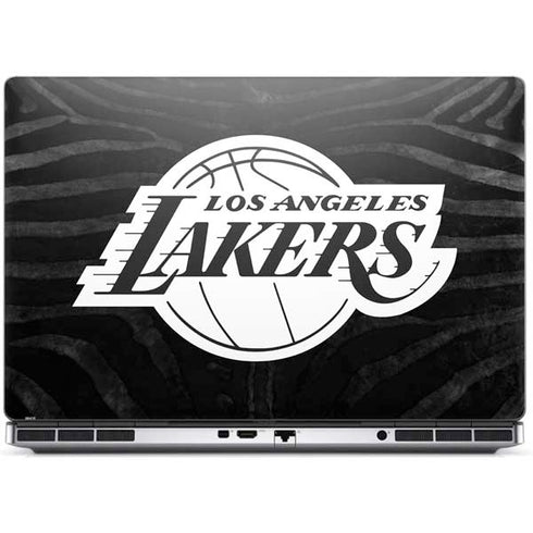 NBA Los Angeles Lakers Black Animal Print Dell Precision Skin