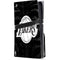 NBA Los Angeles Lakers Black Animal Print PS5 Pro Disk Console Skin
