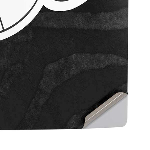 NBA Los Angeles Lakers Black Animal Print PS5 Pro Disk Console Skin