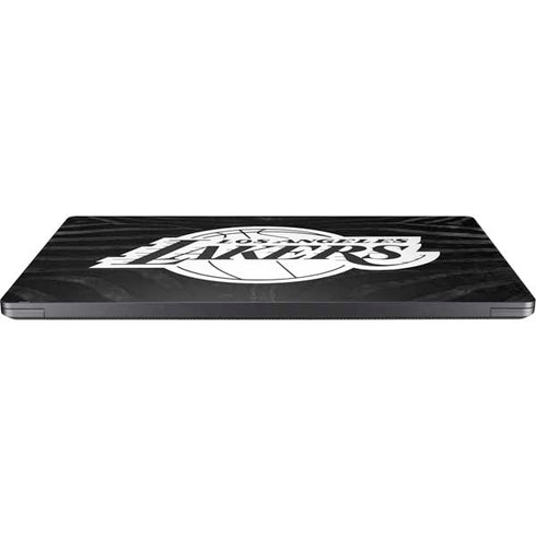 NBA Los Angeles Lakers Black Animal Print Surface Laptop 7 13.8in Skin