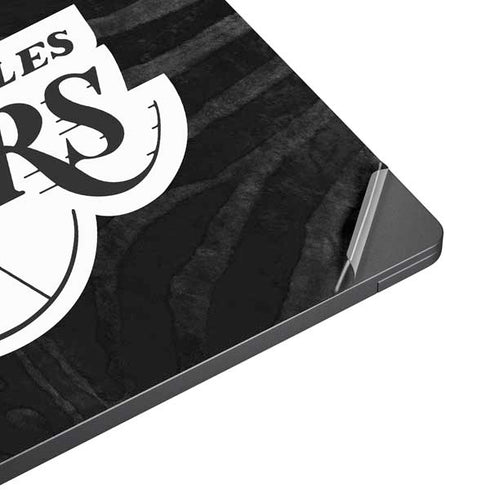 NBA Los Angeles Lakers Black Animal Print Surface Laptop 7 15in Skin