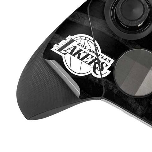 NBA Los Angeles Lakers Black Animal Print Xbox Elite Wireless Controller Series 2 Skin